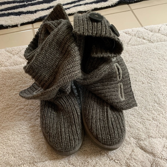 UGG Shoes - Gray wool Ugg boots